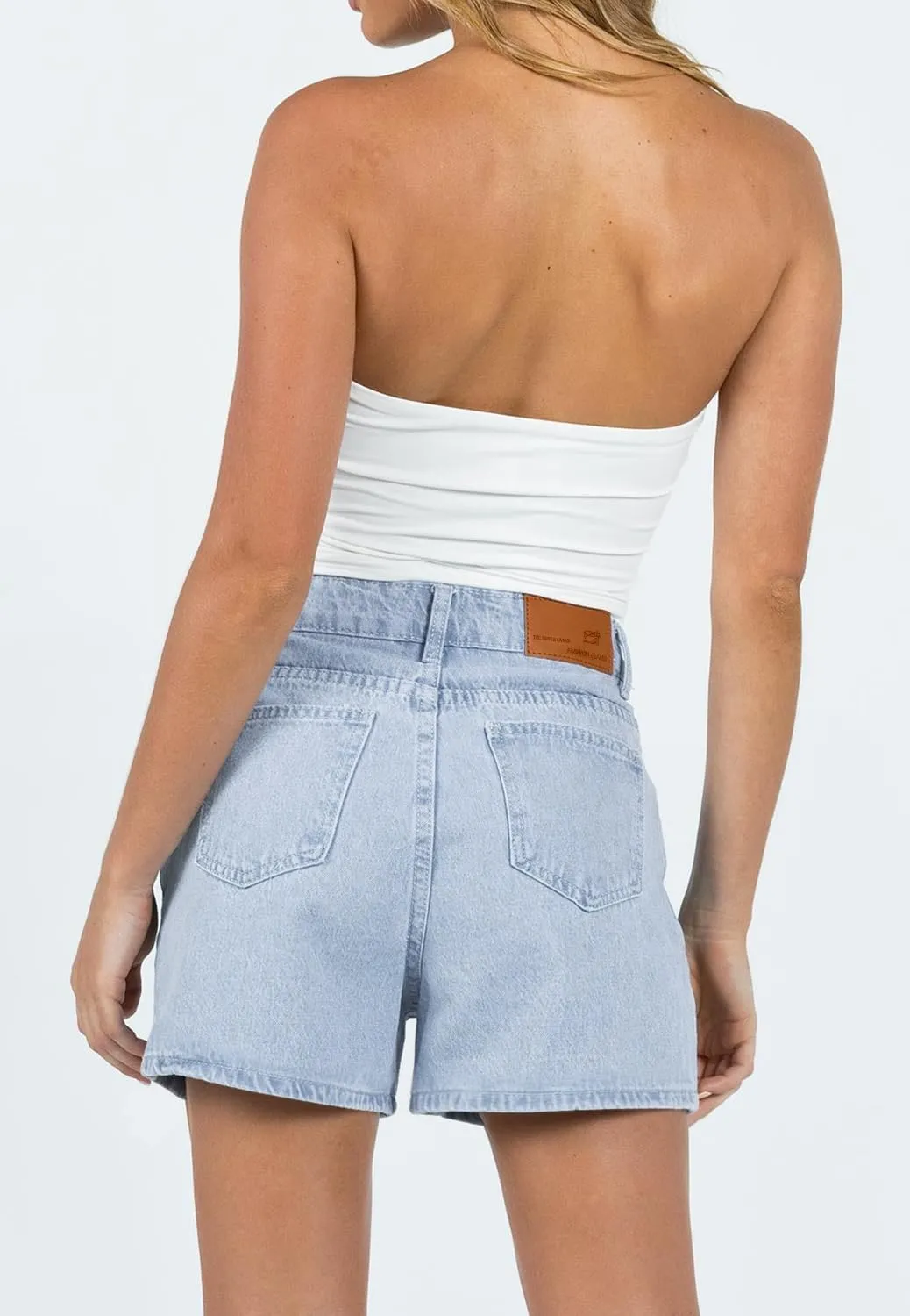2025 Jean Shorts for Women Casual Stretchy Denim Summer Hot Short