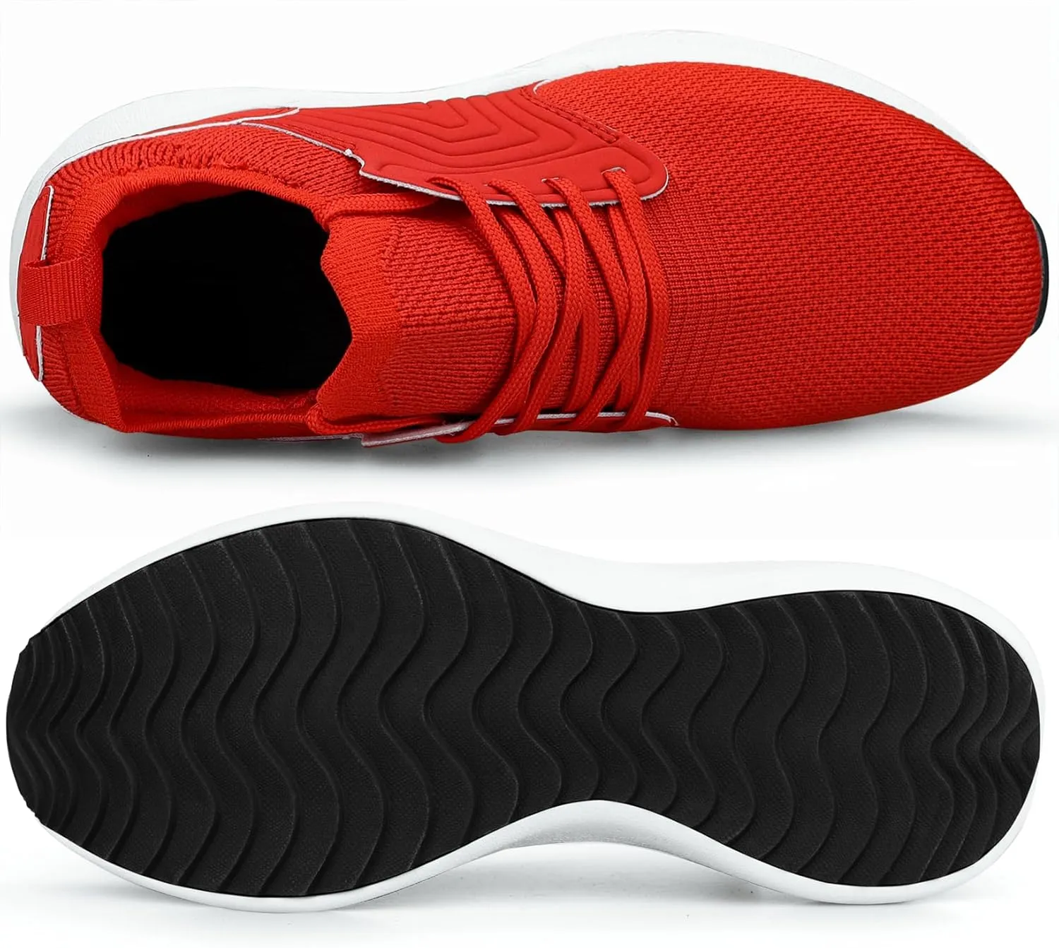 Abboos Womens Walking Shoes Lightweihgt Breathable Slip on Sneakers Athletic Gym Tennis Running Shoes