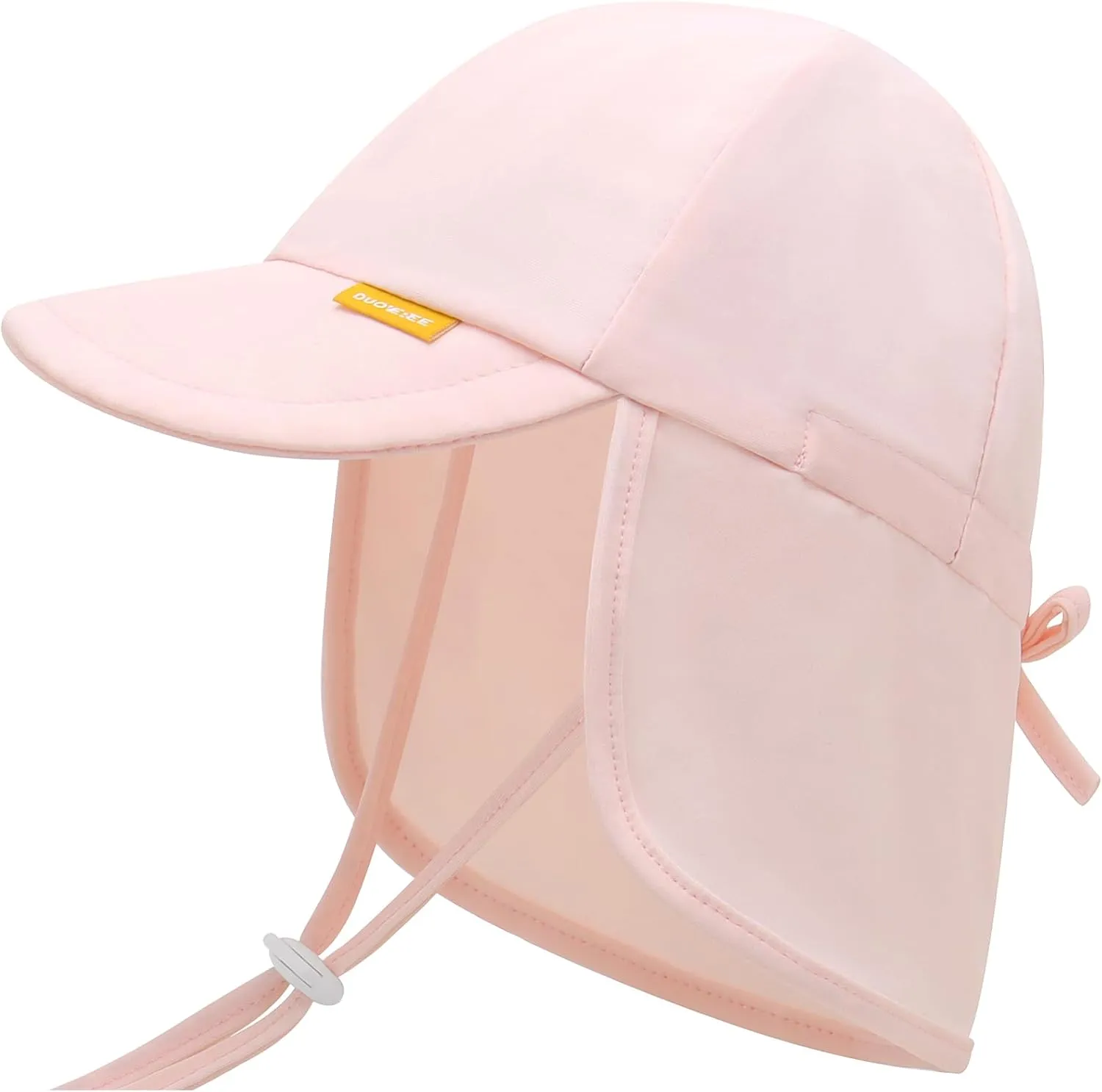 Adjustable Baby Sun Hats with UPF50  & Neck Flap Protection - Perfect Swim & Play Toddler Hat for Girls & Boys