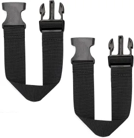 AiRunTech Extender Belt Adjustable Strap for Waterproof Fanny Pack/Pouch M 5"(2 Pack)
