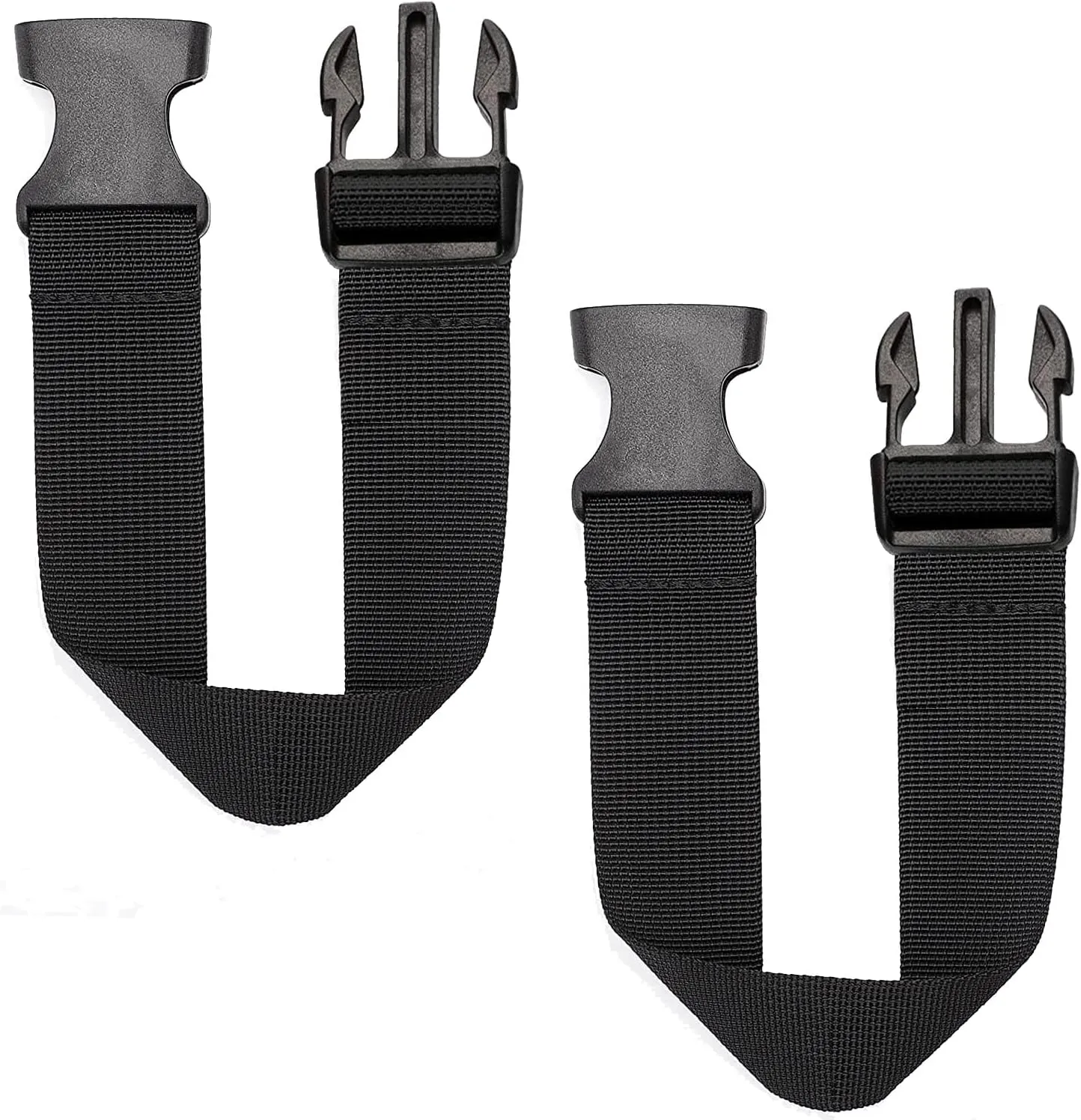 AiRunTech Extender Belt Adjustable Strap for Waterproof Fanny Pack/Pouch M 5"(2 Pack)