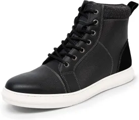 Arkbird Casual Sneaker Shoes, Lace-up Leather Chukka Boots for Men