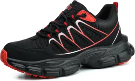 Asiman Steel Toe Shoes for Women Pink Safety Toe Shoes Breathable Lightweight Composite Work Sneakers