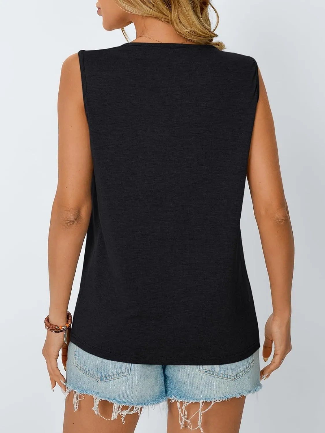 AUTOMET Womens Loose Fit Casual Flowy Tank Tops Trendy Sleeveless Summer Tops Clothing Outfits 2025