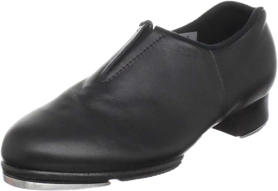 Bloch girls Tap-flex Slip on dance shoes, Black, 13.5 Little Kid US