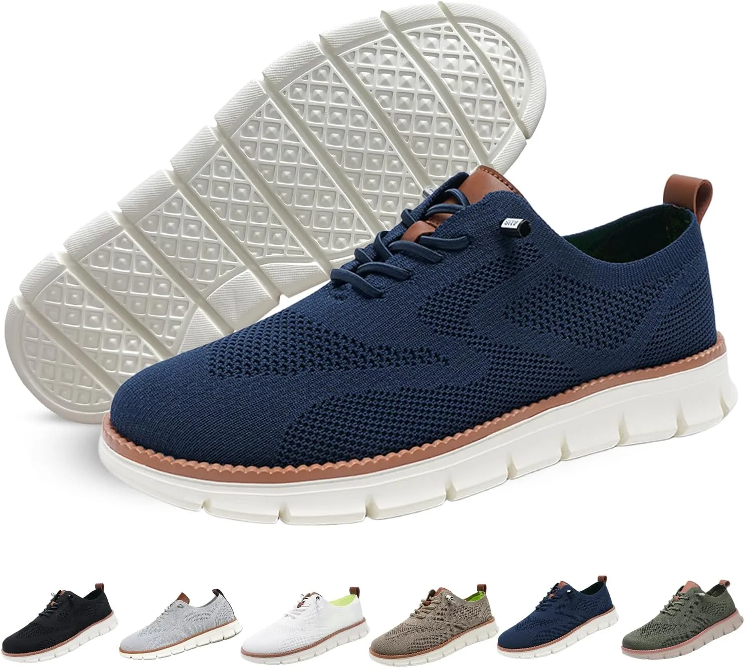 Breeze Shoes for Men Oxfords, Casual Shoes Breathable, Lightweight Walking Shoes