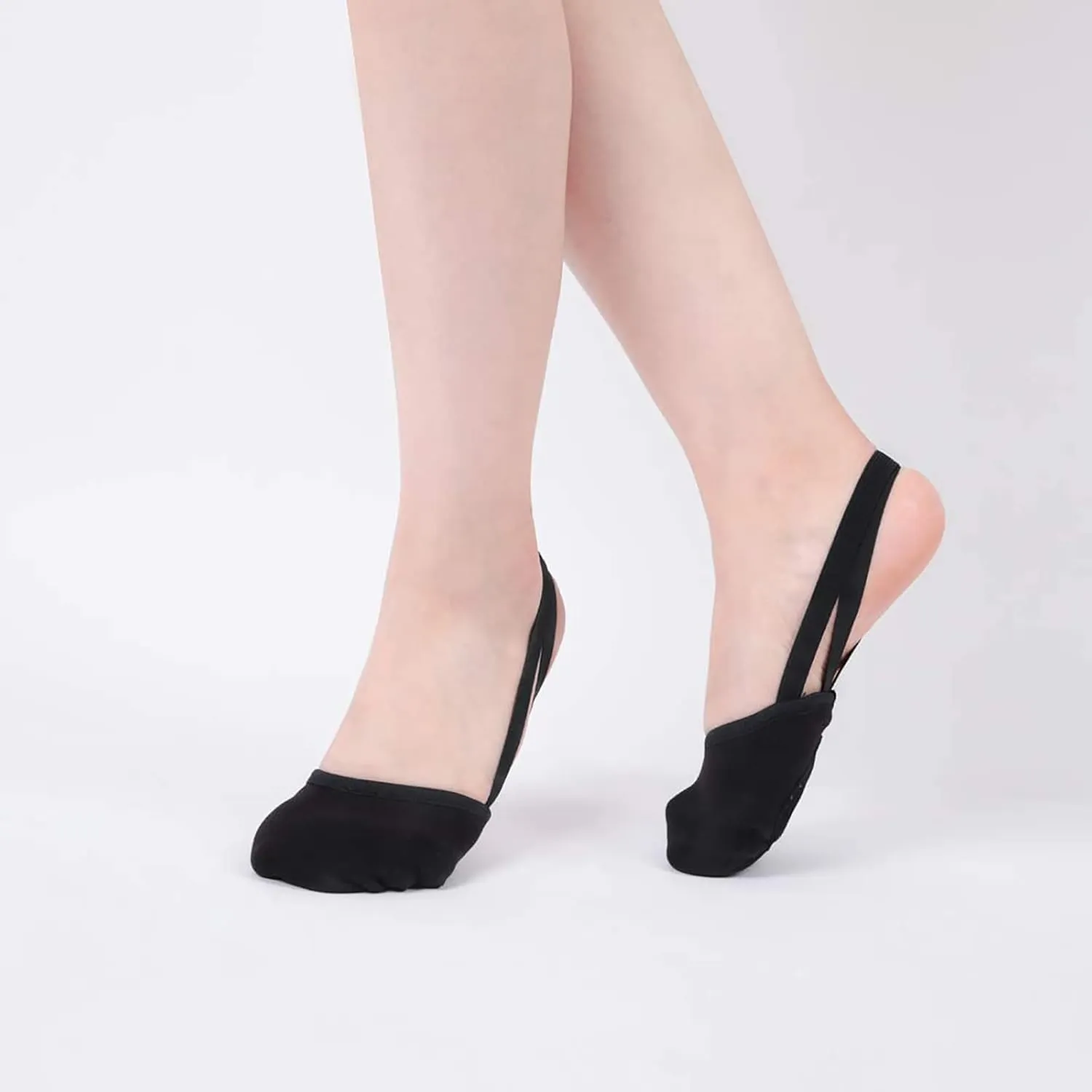 Dance Shoes Half Sole Ballet Canvas Pirouette Shoes for Women/Men and Girls/Boys