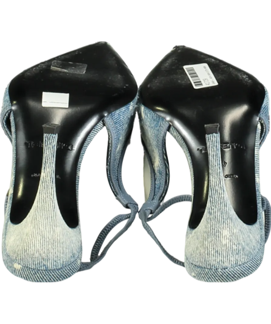 Diesel Blue D-venus-slingback Pumps UK 7 EU 40 👠