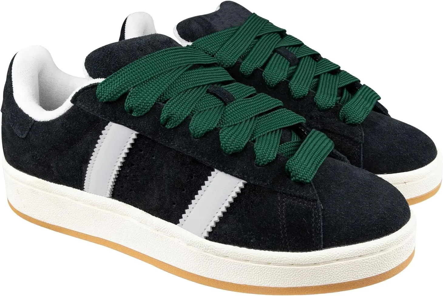 Fat Shoelaces for Adidas Campus 00s,16MM Chunky Thick Flat Wide Jumbo Shoe Laces Replacement Laces for Sneaker shoes