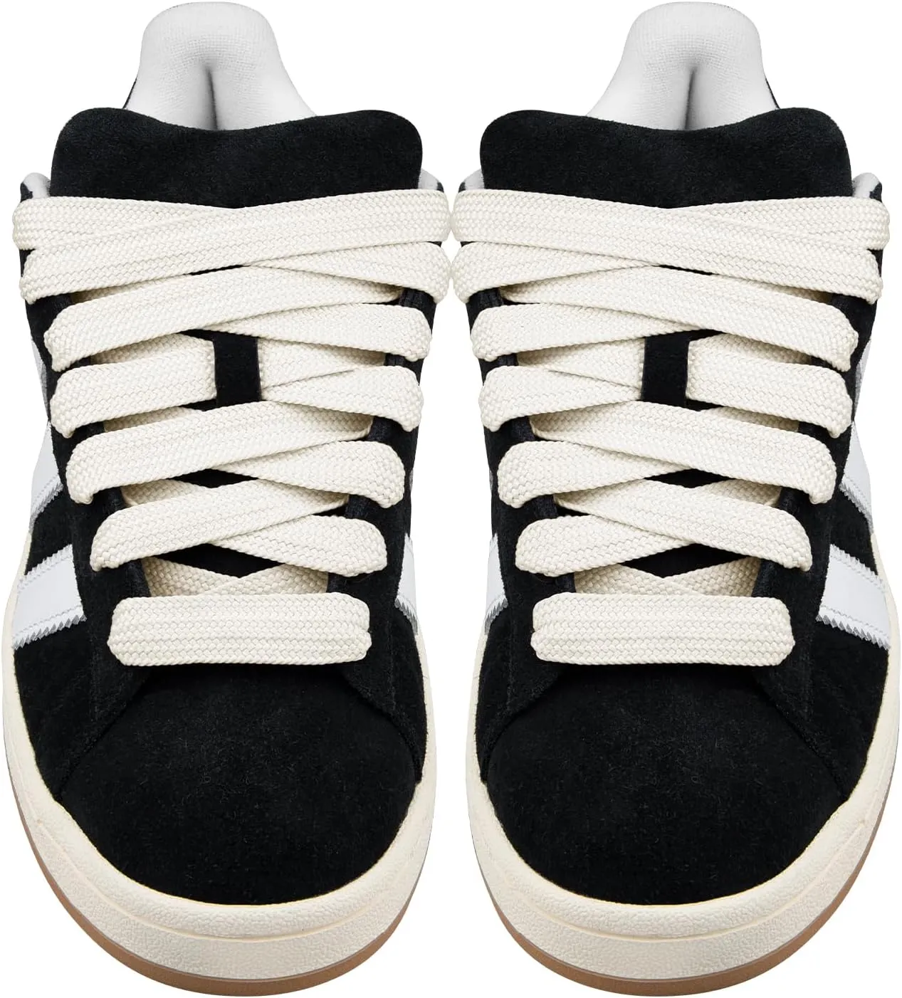 Fat Shoelaces for Adidas Campus 00s,16MM Chunky Thick Flat Wide Jumbo Shoe Laces Replacement Laces for Sneaker shoes