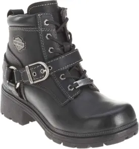 HARLEY-DAVIDSON FOOTWEAR Women's Tegan Ankle Boot