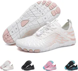 Hike Barefoot Shoes for Womens Mens, 2025 New Comfortable Healthy&Non-Slip Barefoot Vitality Shoes Women's Minimalist Athletic Footwear, Wide Toe Box Water Shoe for Women Men,Hiking Walking Daily Wear