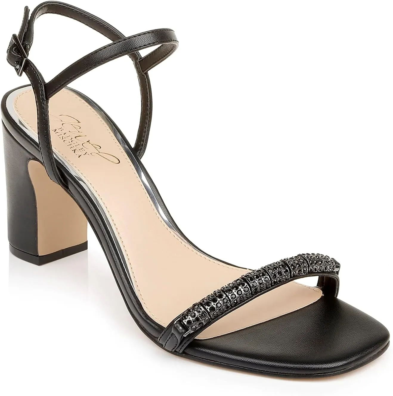Jewel Badgley Mischka Charlee Block Heel