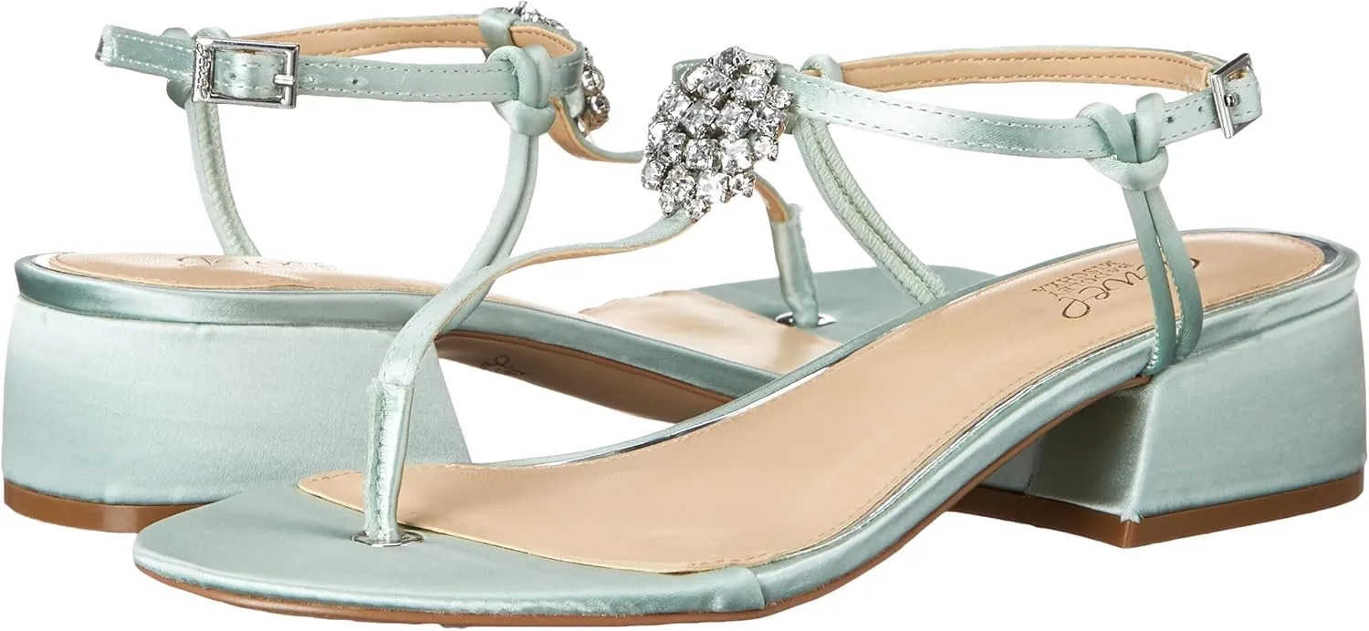 Jewel Badgley Mischka Lizette Low Block Heel