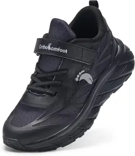 Kids Orthopedic Tennis Shoes for Boys and Girls: Comfortable Casual Plantar Fasciitis Arch Support Athletic Running Sneakers, Orthotic Breathable School Sports Walking Shoes for Foot and Pain Relief