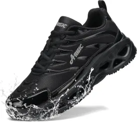 Non Slip Work Shoes for Men Women Waterproof Sneakers Men Comfortable Restaurant Chef Shoes Slip Resistant Shoes for Men Breathable Walking Sneakers for Daily Use