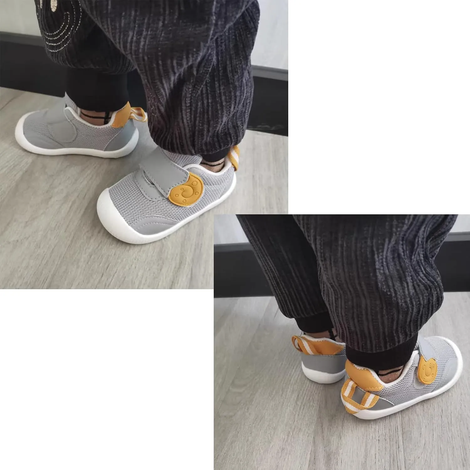 OAISNIT Baby Boys Girls Sneakers Anti Slip Lightweight Soft Toddler First Walkers for Walking Running