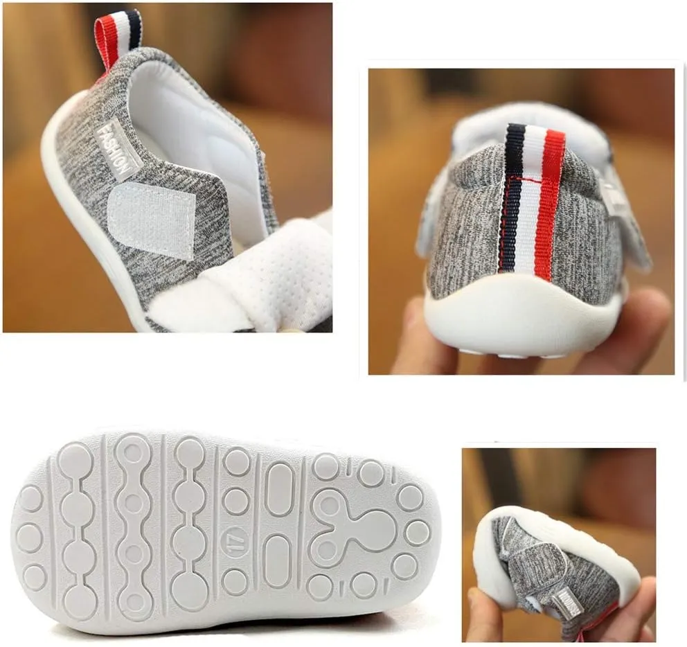 OAISNIT Baby Boys Girls Sneakers Anti Slip Lightweight Soft Toddler First Walkers for Walking Running