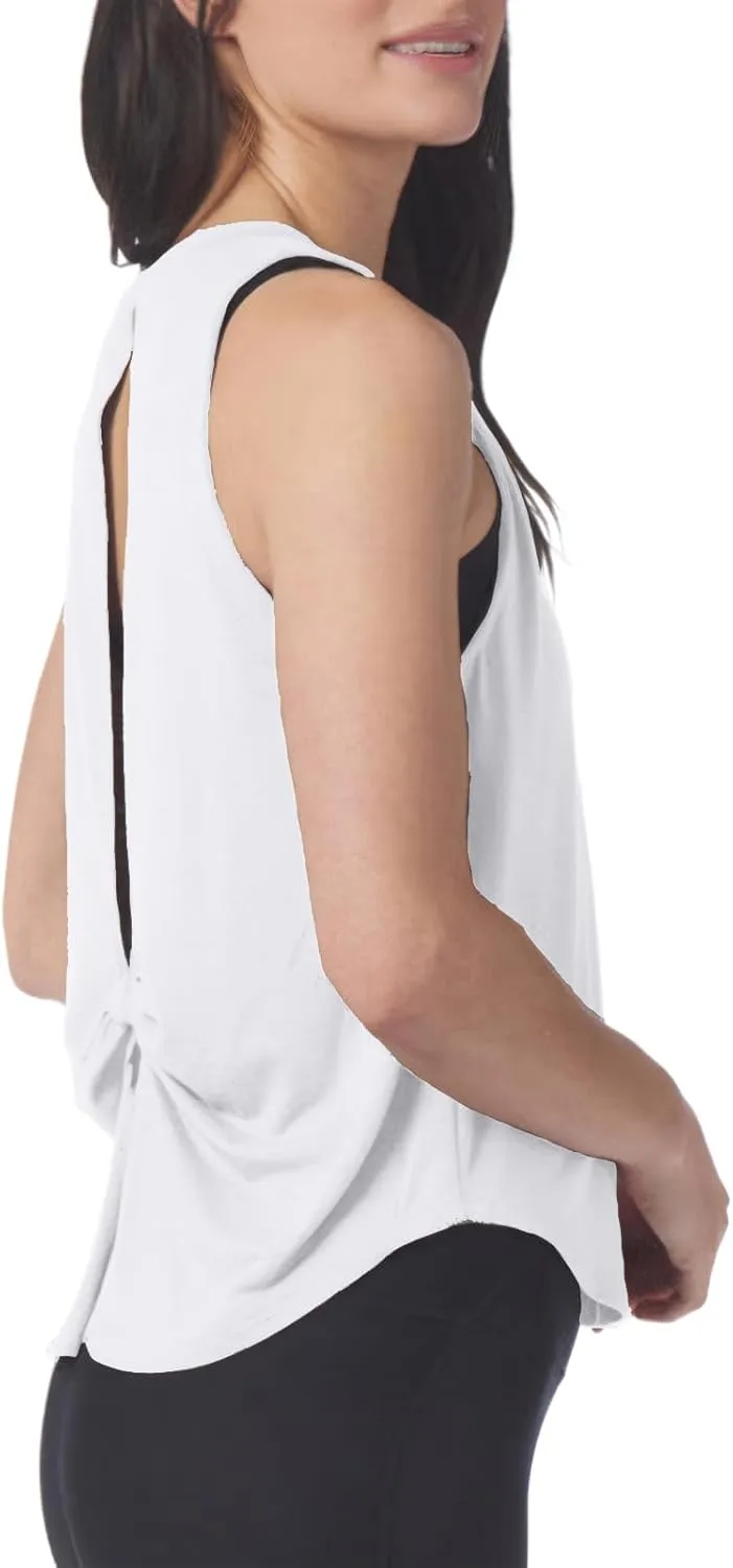 WMZCYXY Workout Yoga Tops Open Back Shirts Gym Workout Clothes Tie Back Tank Tops with Adjustable Fit
