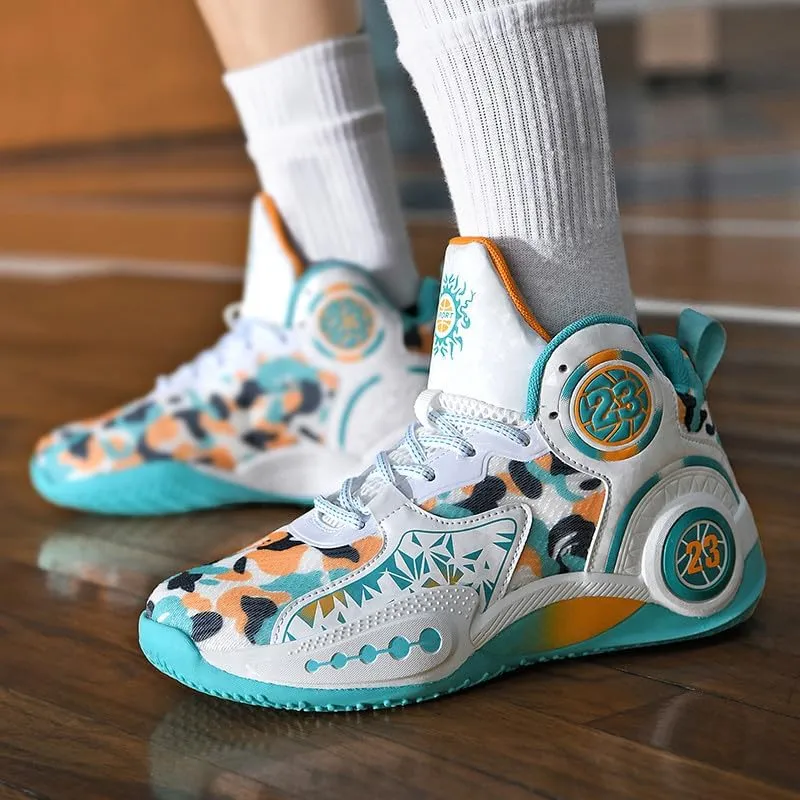 Women Men Basketball Shoes Walking Running Shoes Breathable Comfortable Sneakers for Adult