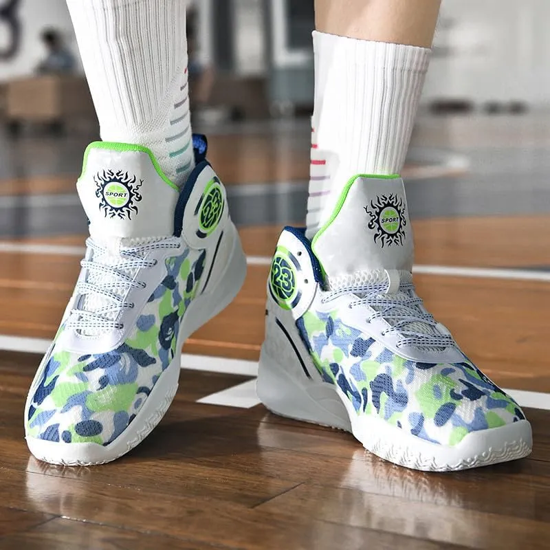 Women Men Basketball Shoes Walking Running Shoes Breathable Comfortable Sneakers for Adult